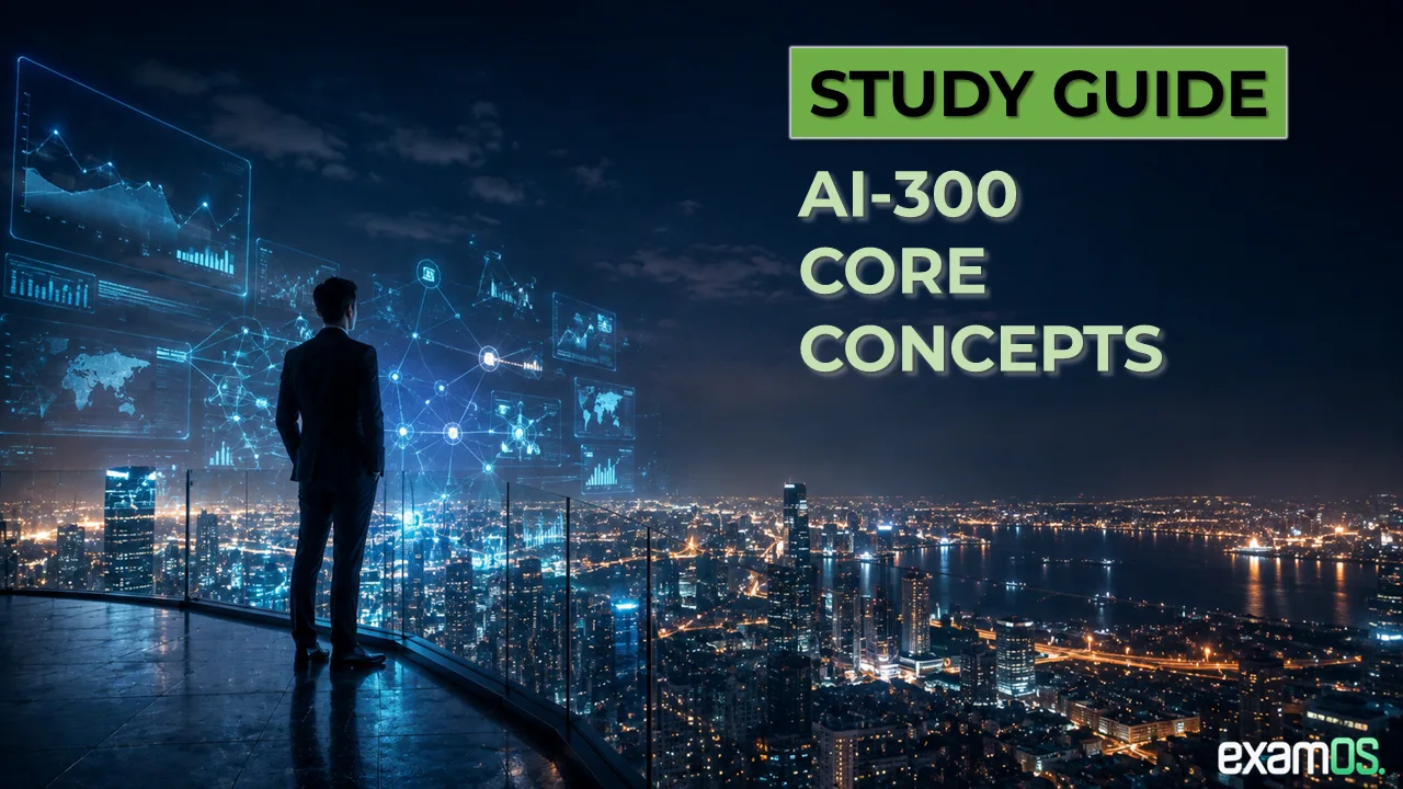 AI-300 Study Guide: One Core Concept From Each of the Five Domains