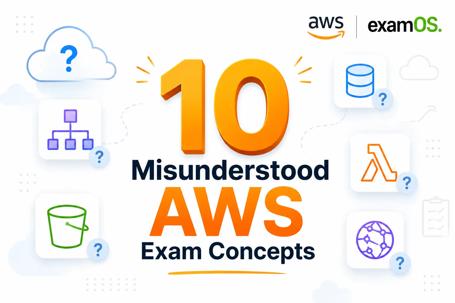 The 10 Most Misunderstood AWS Exam Concepts – And How to Finally Get Them Right