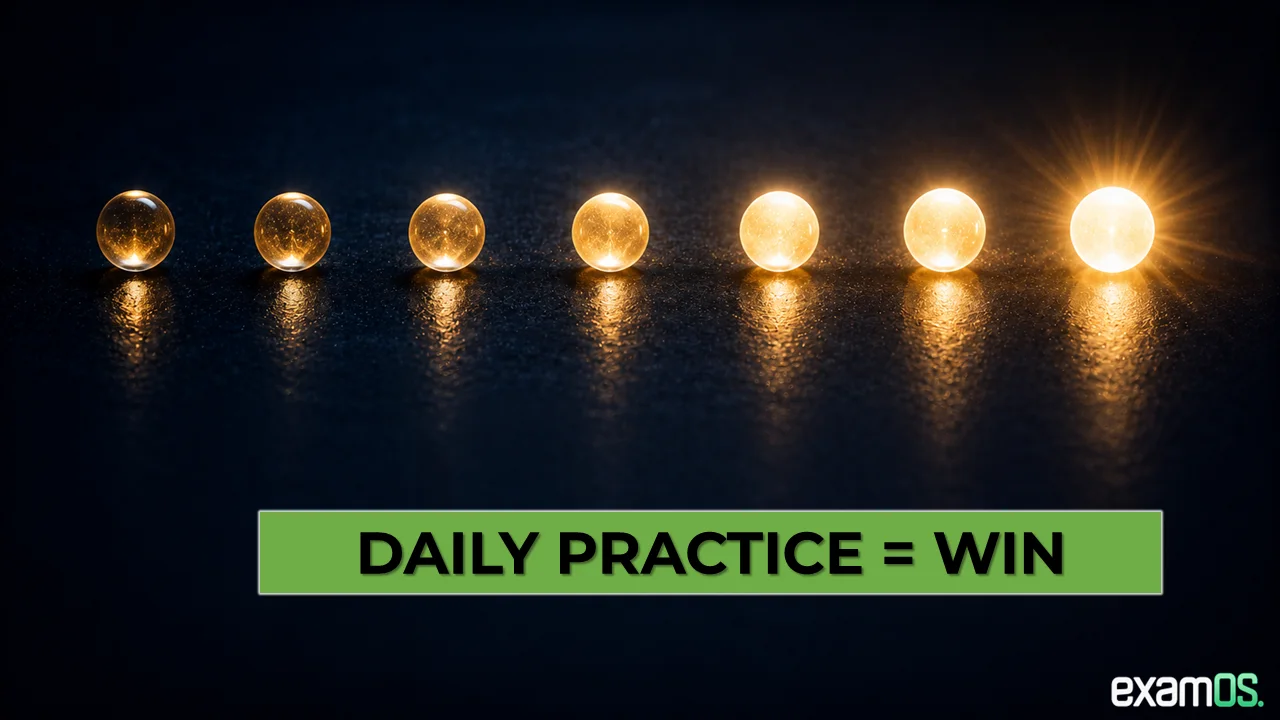 Why Daily Practice Beats Cramming for Certification Exams